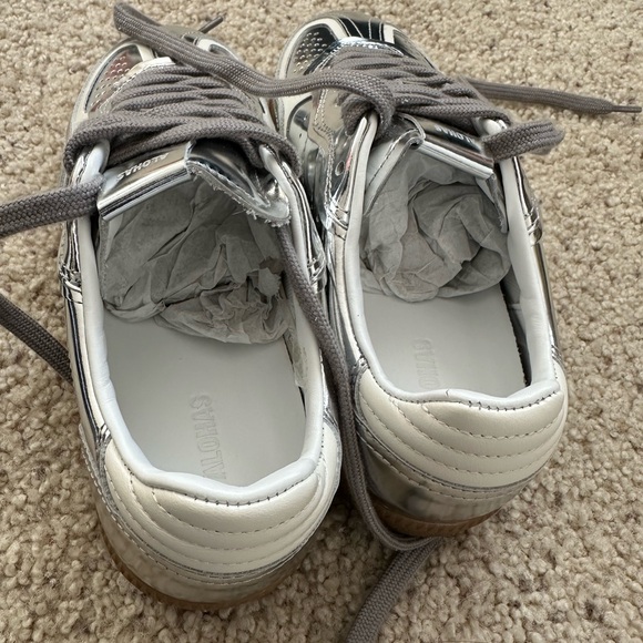 ALOHAS
Tb.490 Rife Metallic Leather Lace Up Sneakers - Picture 5 of 11